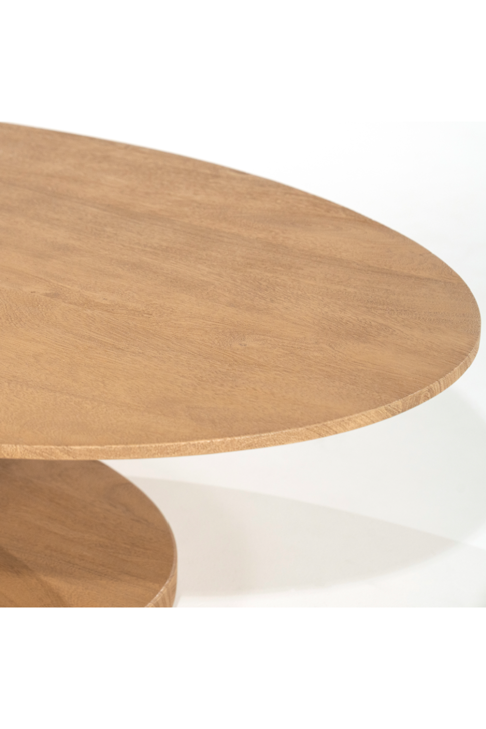 Mango Wood Oval Coffee Table L | Eleonora Novia | Oroa.com