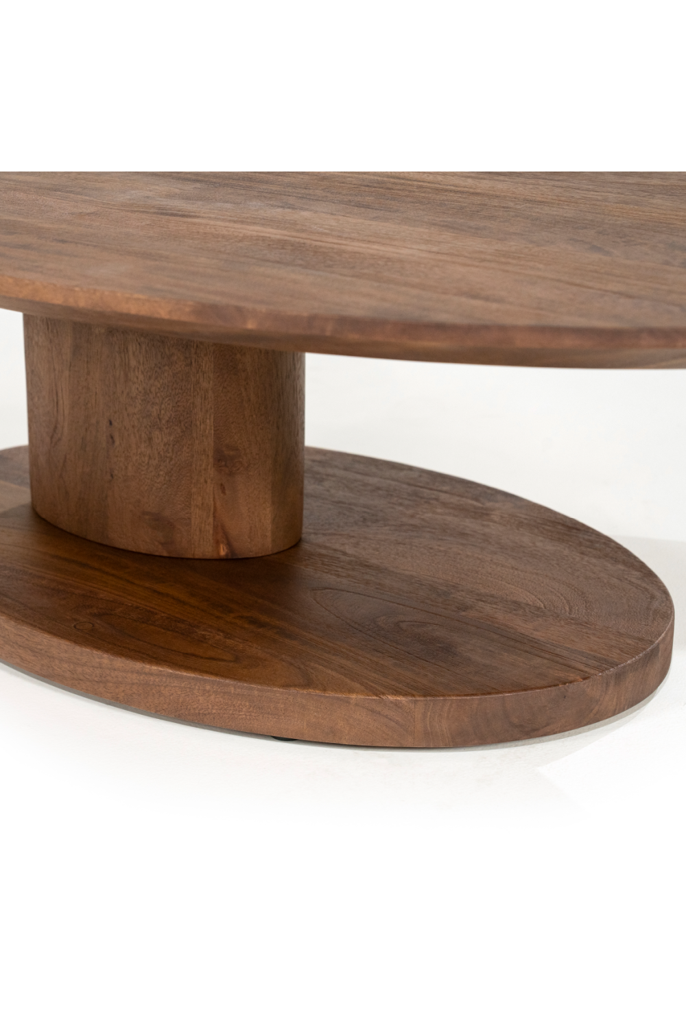 Mango Wood Oval Coffee Table L | Eleonora Novia | Oroa.com