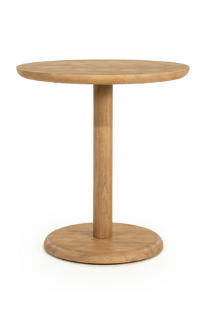  Round Mango Wood Bistro Table | Oroa.com