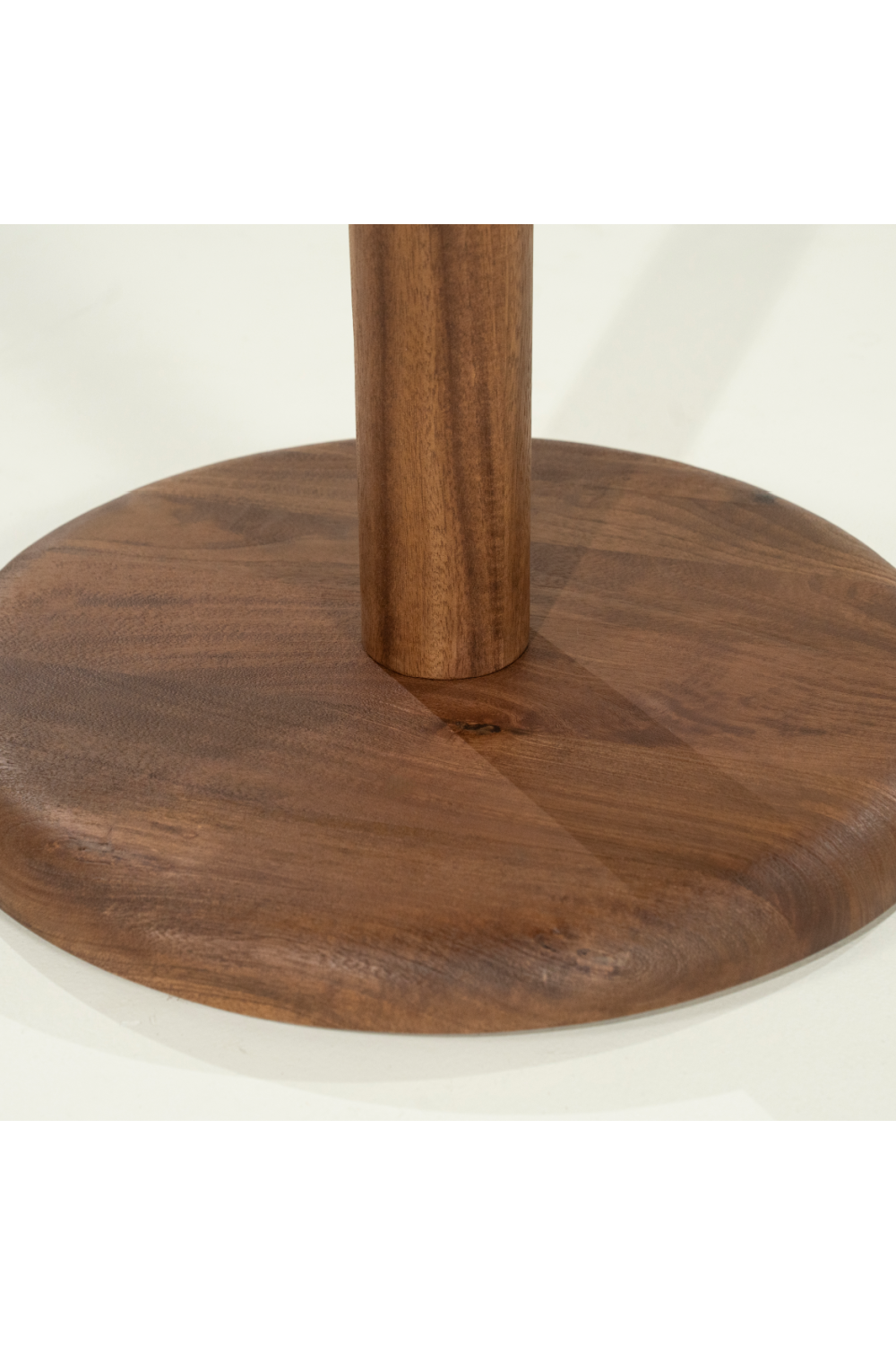   Round Mango Wood Bistro Table | Oroa.com