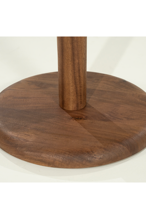   Round Mango Wood Bistro Table | Oroa.com
