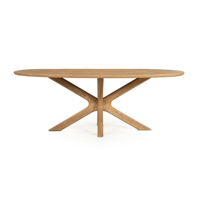 Modern European furniture - Wooden Matrix Base Dining Table M - www.oroa.com