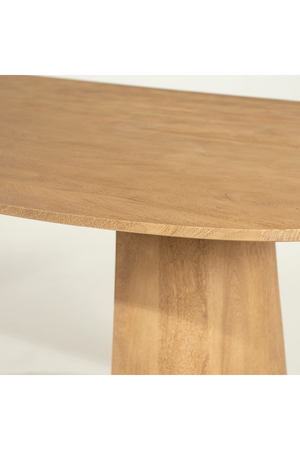 Brushed Mango Wood Dining Table L | Eleonora Lune | Oroa.com