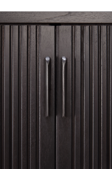Black Teak TV Cupboard | Ethnicraft Roller Max | Oroa.com