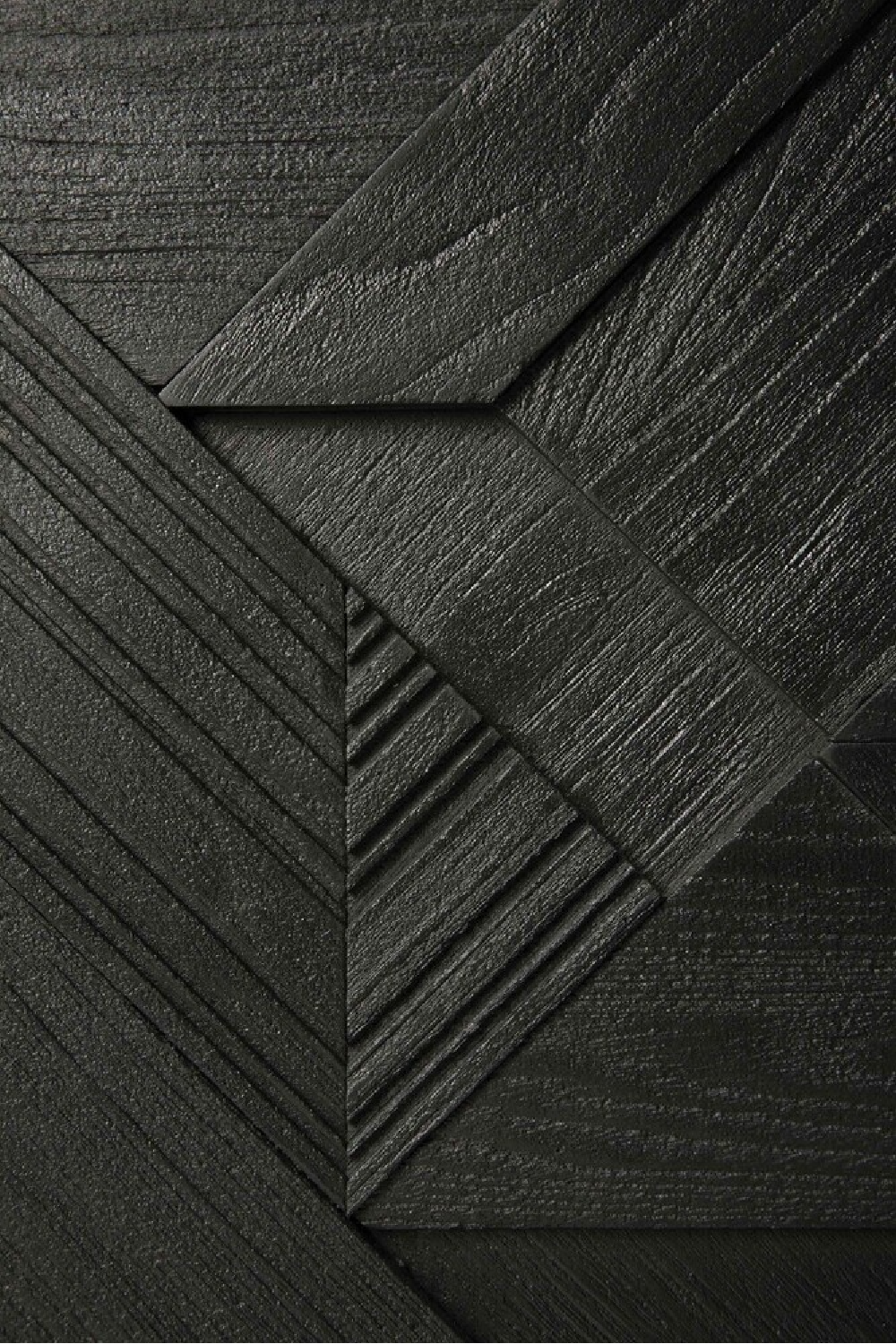 Black Teak Sideboard – Graphic – teak finish alternate view 14