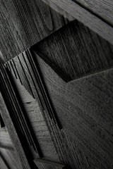 Black Teak Sideboard | Ethnicraft Graphic | OROA