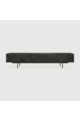Black Teak Media Unit | Ethnicraft Graphic | OROA.COM