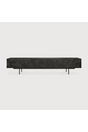 Black Teak Media Unit | Ethnicraft Graphic | OROA.COM