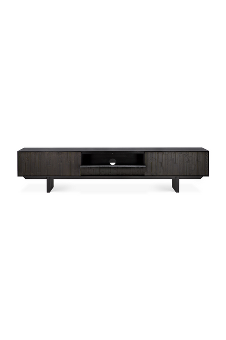 Black Mahogany TV Cabinet | Ethnicraft Mosaic | Oroa.com
