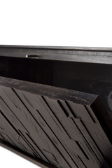 Black Mahogany TV Cabinet | Ethnicraft Mosaic | Oroa.com