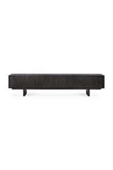 Black Mahogany TV Cabinet | Ethnicraft Mosaic | Oroa.com