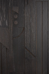 Black Mahogany TV Cabinet | Ethnicraft Mosaic | Oroa.com