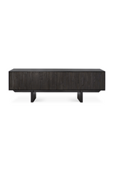 Black Mahogany TV Cabinet | Ethnicraft Mosaic | Oroa.com