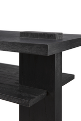 Black Teak Modern Console | Ethnicraft Abstract | Oroa.com