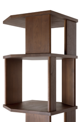 Geometric Column Bookcase | Ethnicraft Stairs | Oroa.com