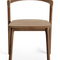 Oak Round Back Dining Chair | Ethnicraft Bok | Oroa.com