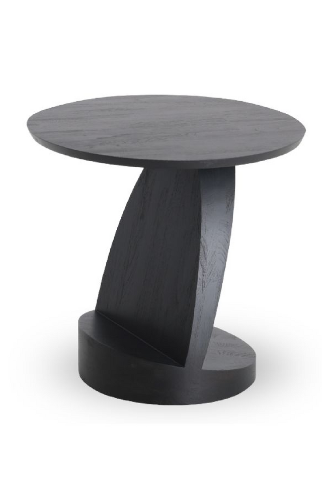 Solid Teak Side Table | Ethnicraft Oblic | OROA.com