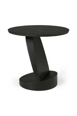 Solid Teak Side Table | Ethnicraft Oblic | OROA.com
