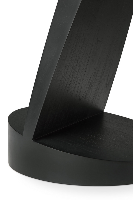 Solid Teak Side Table | Ethnicraft Oblic | OROA.com