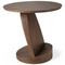 Solid Teak Side Table | Ethnicraft Oblic | OROA.com