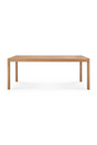Solid Teak Outdoor Dining Table | Ethnicraft Jack | Oroa.com