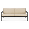 Black Teak Outdoor Sofa | Ethnicraft Jack | Oroa.com