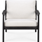 Black Teak Outdoor Lounge Chair | Ethnicraft Jack | Oroa.com