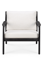 Black Teak Outdoor Lounge Chair | Ethnicraft Jack | Oroa.com