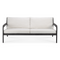 Black Teak Outdoor Sofa | Ethnicraft Jack | Oroa.com