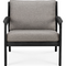 Black Teak Outdoor Lounge Chair | Ethnicraft Jack | Oroa.com