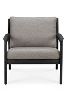 Black Teak Outdoor Lounge Chair | Ethnicraft Jack | Oroa.com