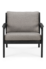 Black Teak Outdoor Lounge Chair | Ethnicraft Jack | Oroa.com
