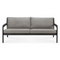 Black Teak Outdoor Sofa | Ethnicraft Jack | Oroa.com