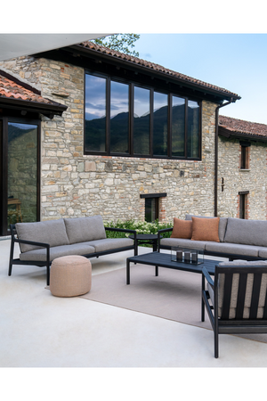 Black Teak Outdoor Sofa | Ethnicraft Jack