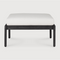 Teak Cushioned Outdoor Stool | Ethnicraft Jack | Oroa.com