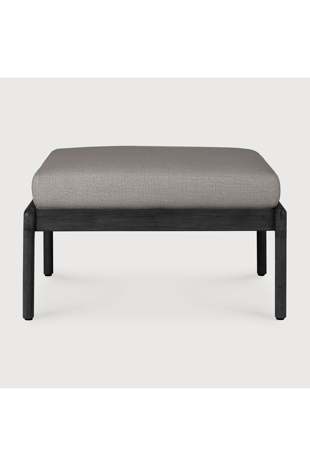 Teak Cushioned Outdoor Stool | Ethnicraft Jack | Oroa.com
