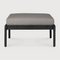 Teak Cushioned Outdoor Stool | Ethnicraft Jack | Oroa.com