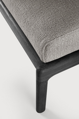 Teak Cushioned Outdoor Stool | Ethnicraft Jack | Oroa.com