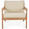 Teak Framed Outdoor Lounge Chair | Ethnicraft Jack | Oroa.com