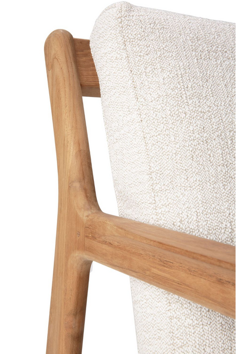 Teak Framed Outdoor Lounge Chair | Ethnicraft Jack | Oroa.com