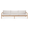 Teak 3+ Seater Outdoor Sofa | Ethnicraft Jack | Oroa.com