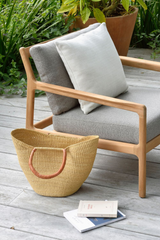 Teak Framed Outdoor Lounge Chair | Ethnicraft Jack | Oroa.com