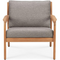 Teak Framed Outdoor Lounge Chair | Ethnicraft Jack | Oroa.com