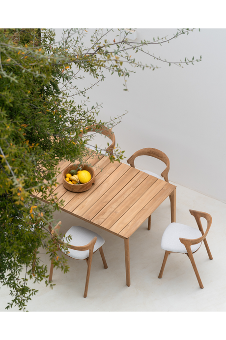 Teak Outdoor Dining Table – Bok – teak finish alternate view 24