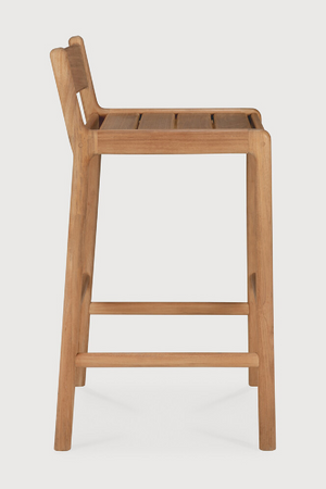 Natural Teak Outdoor Bar Stool | Ethnicraft Jack | Oroa.com