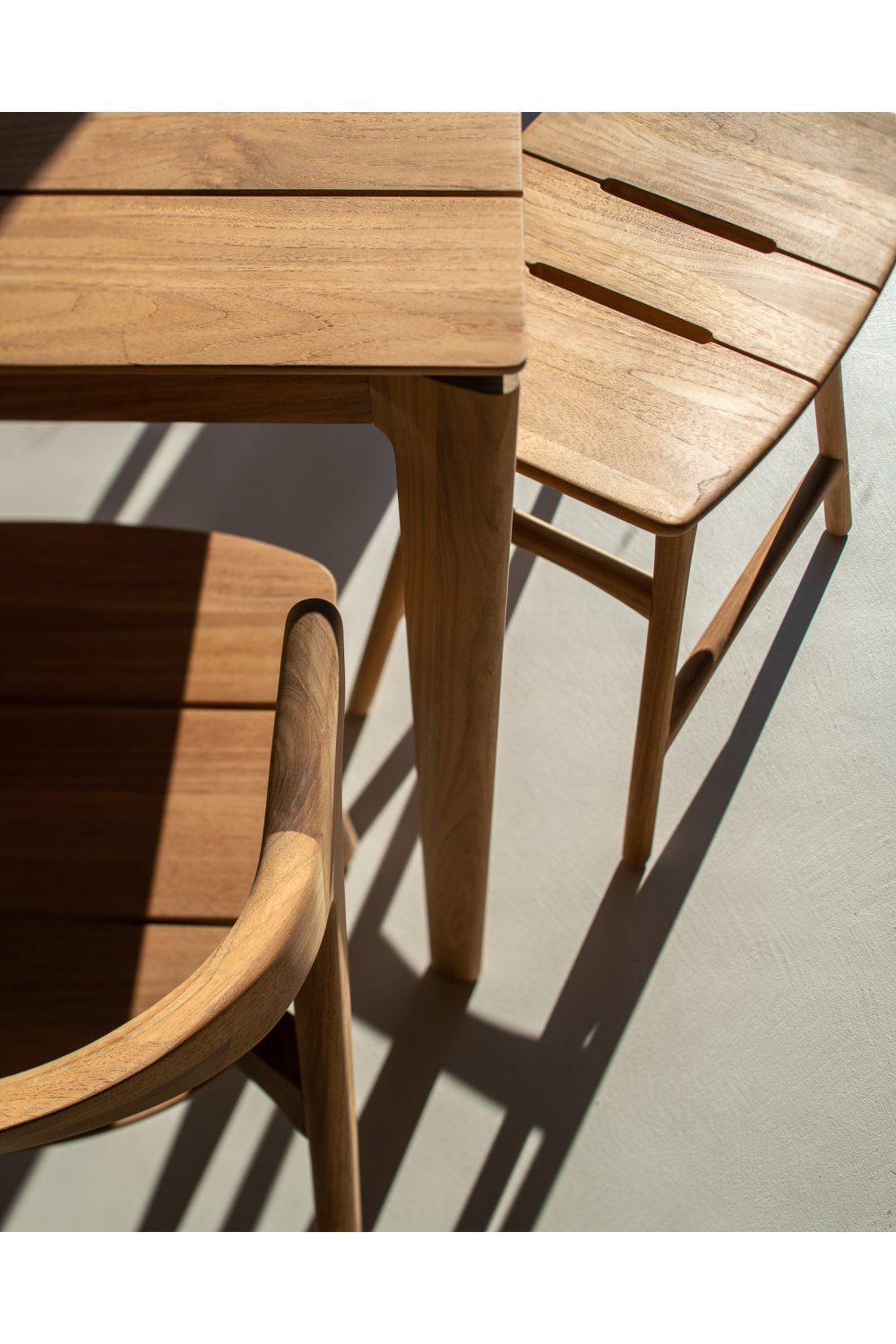Scandinavian Outdoor Stool – Osso – material finish alternate view 28