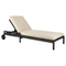 Black-Framed Outdoor Adjustable Lounger | Ethnicraft Jack | Oroa.com