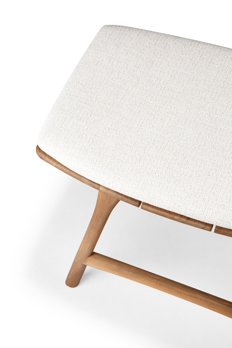 Scandinavian Outdoor Stool – Osso – material finish rear view