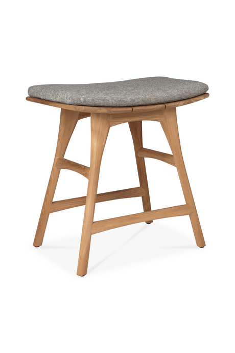 Scandinavian Outdoor Stool – Osso – material finish alternate view 9