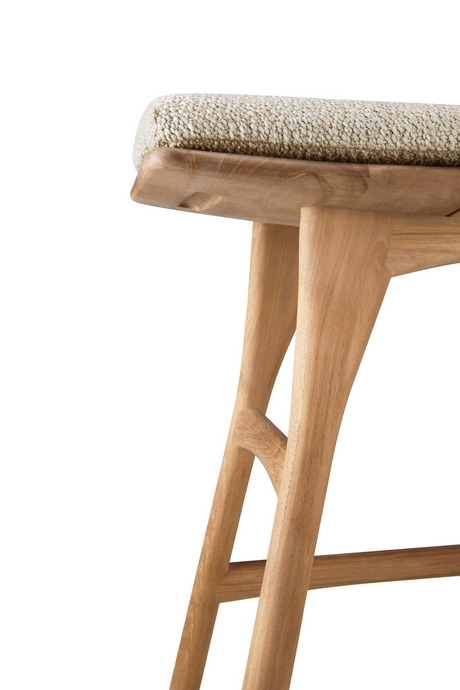 Scandinavian Outdoor Stool – Osso – material finish alternate view 18